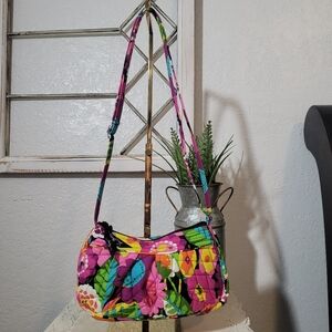 NWOT Vera Bradley Va Va Boom Multicolored Floral Crossbody Shoulder Purse